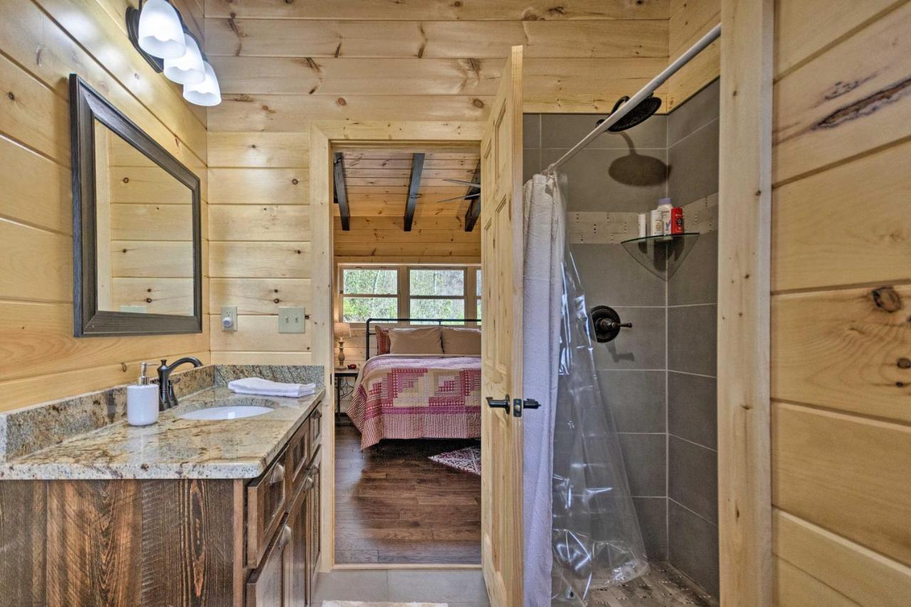 Hilltop Cabin On 5 Acres With Hot Tub And Waterfall! Bryson City Dış mekan fotoğraf