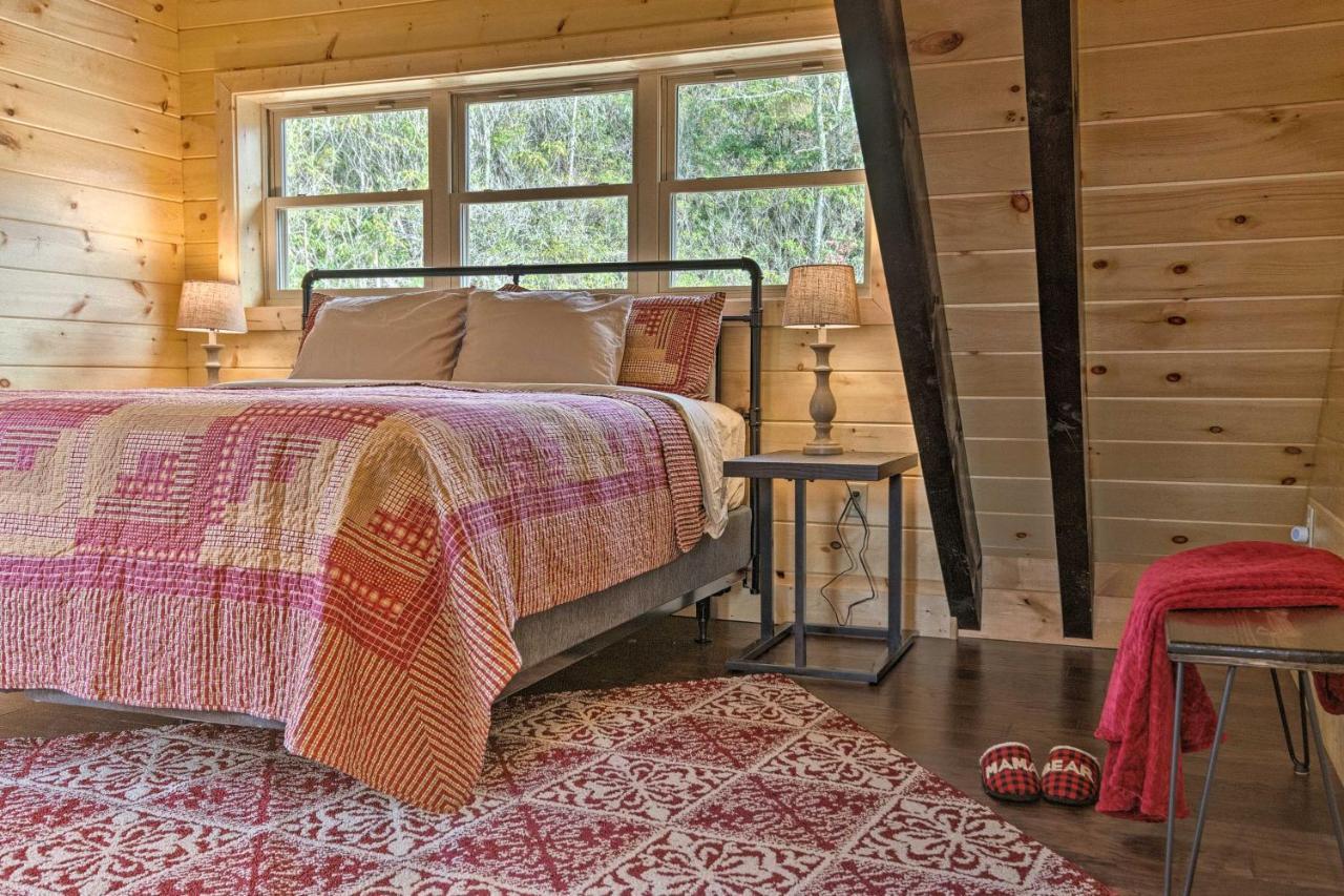 Hilltop Cabin On 5 Acres With Hot Tub And Waterfall! Bryson City Dış mekan fotoğraf